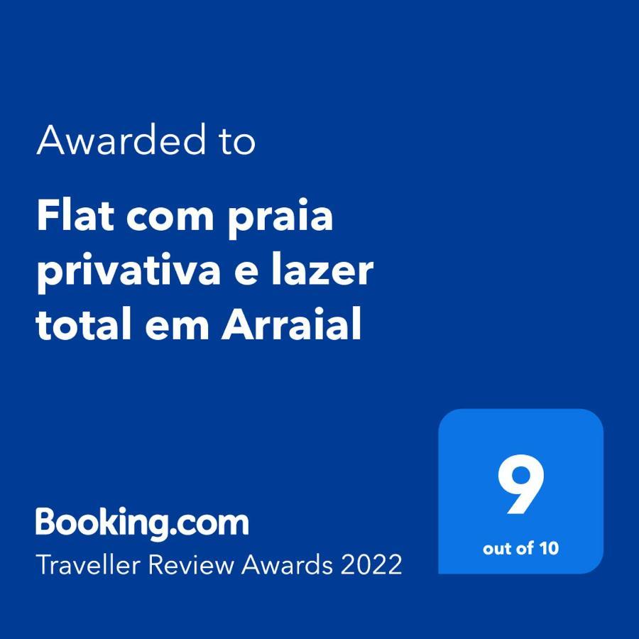Flat Com Praia Privativa E Lazer Total Em Arraial อาร์ไฮยัล โด กาโบ ภายนอก รูปภาพ